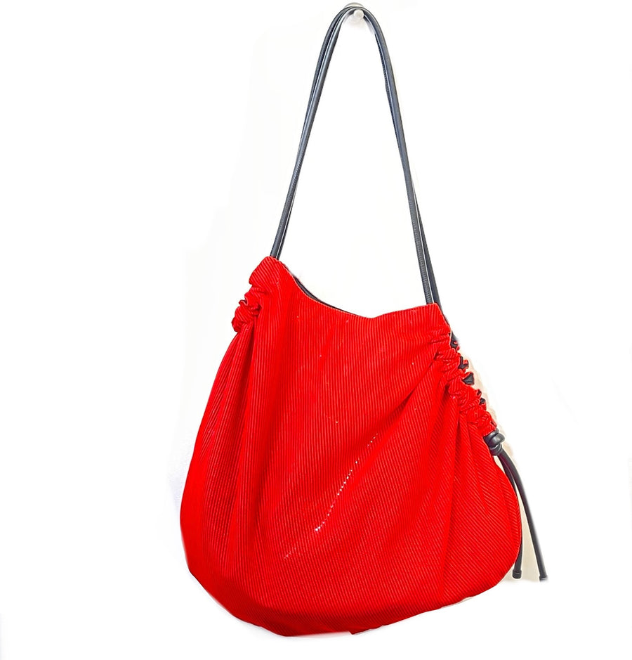 Inzu Cocco Neo tote in red over Film - Big Bag NY