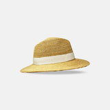 Hats and Dreams Raffia Fedora White - Big Bag NY