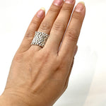 Martell Silver Nugget Ring - Big Bag NY