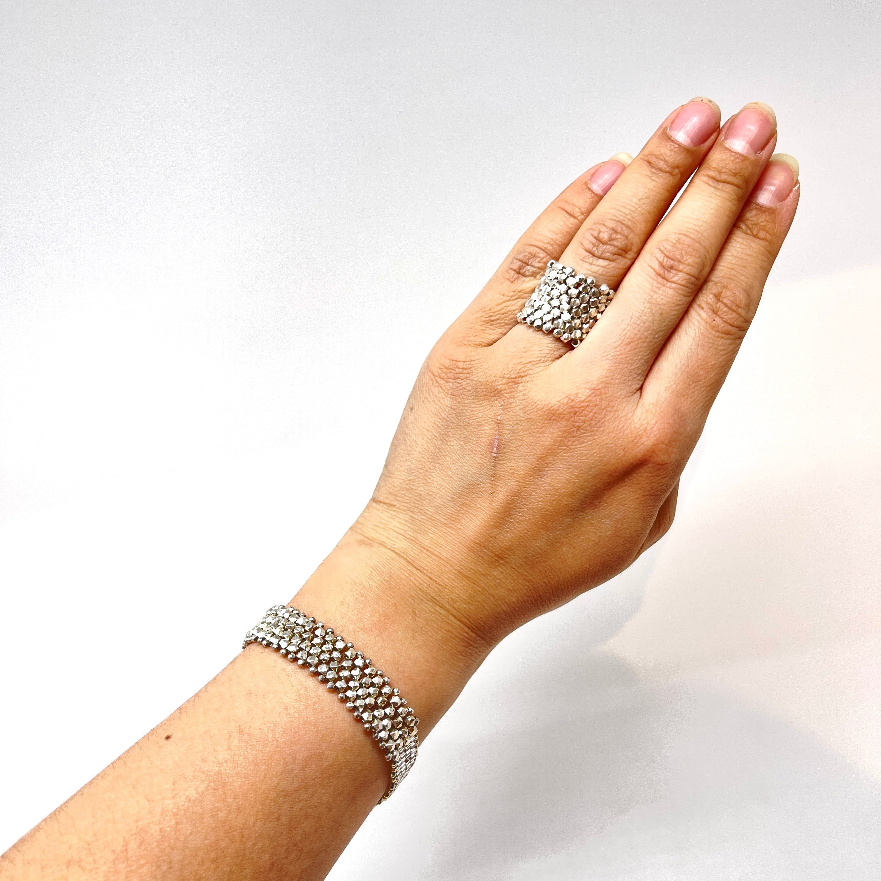 Martell Silver Nugget Ring - Big Bag NY