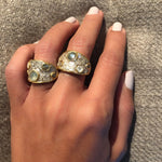 Shana Gulati Nimos Yes 18K Gold Vermeil Ring - Big Bag NY