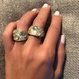 Shana Gulati Nimos Yes 18K Gold Vermeil Ring - Big Bag NY