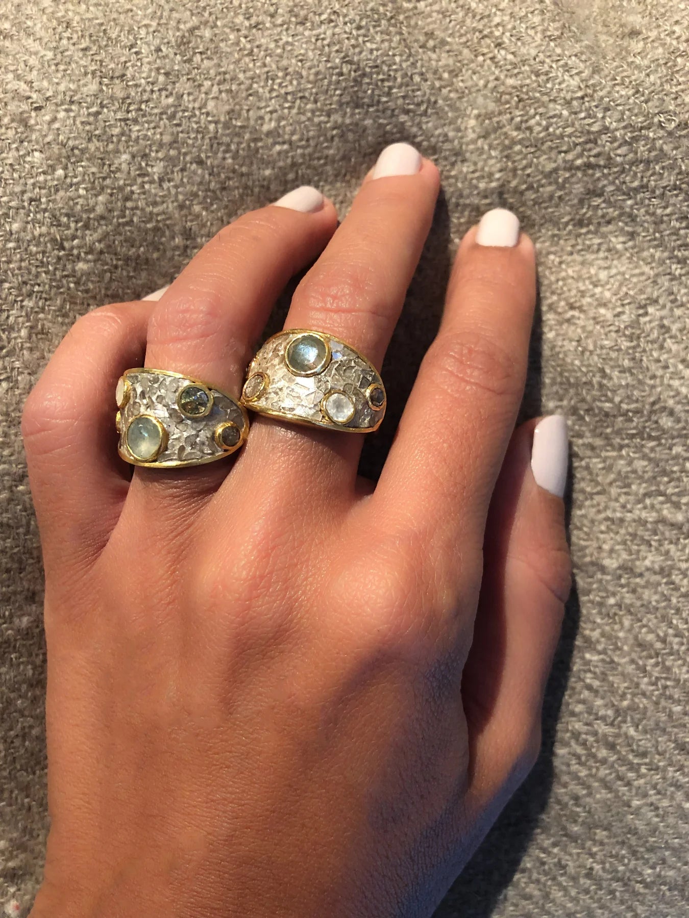 Shana Gulati Nimos Yes 18K Gold Vermeil Ring - Big Bag NY