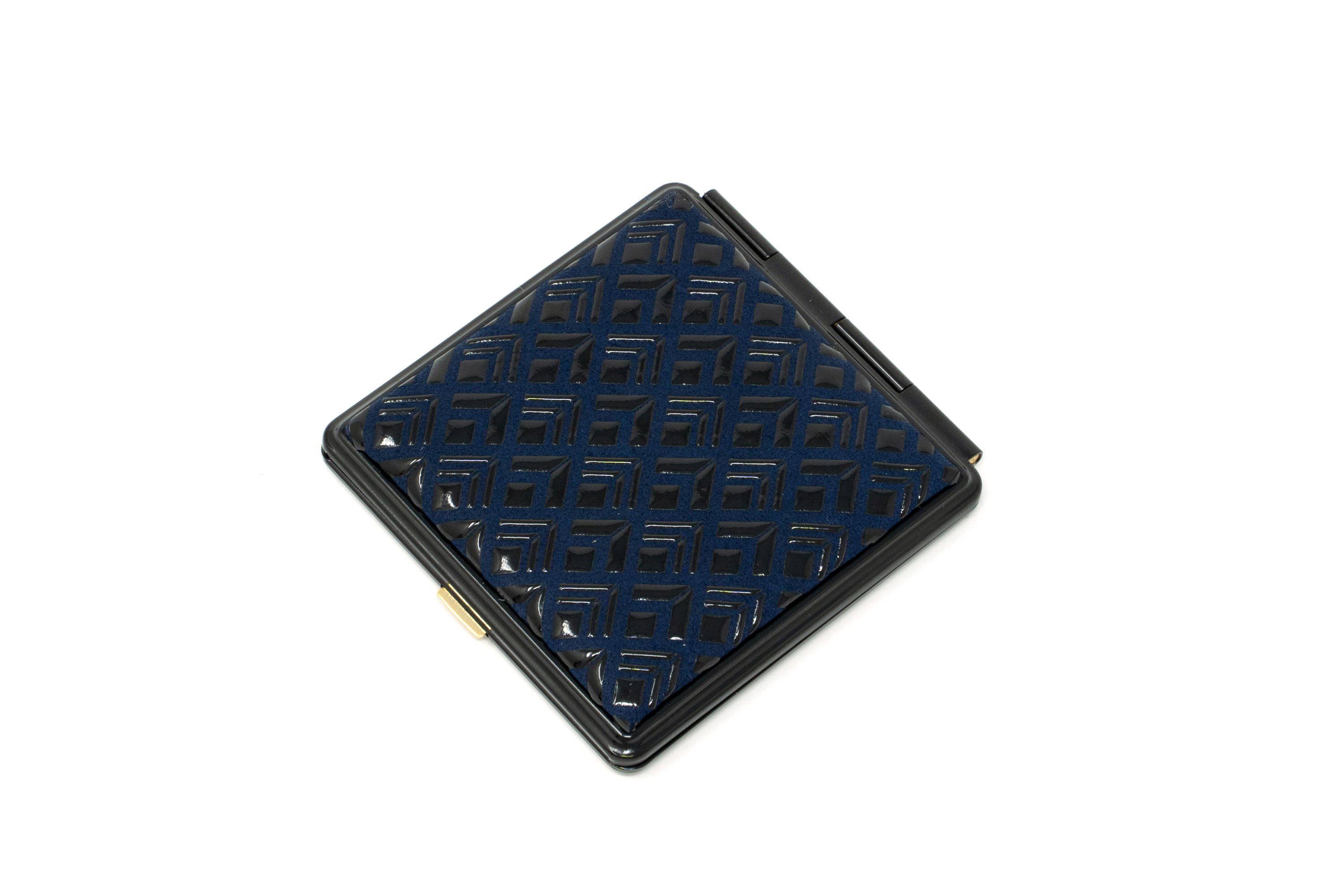 INDEN est.1582 Diamond Frame Double-Faced Handy Mirror - Big Bag NY