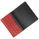 Inden Card Case Diamond Frame  red - Big Bag NY