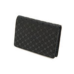 Inden Card Case Flower Lattice Black - Big Bag