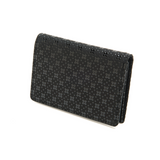 Inden Card Case Flower Lattice Black - Big Bag
