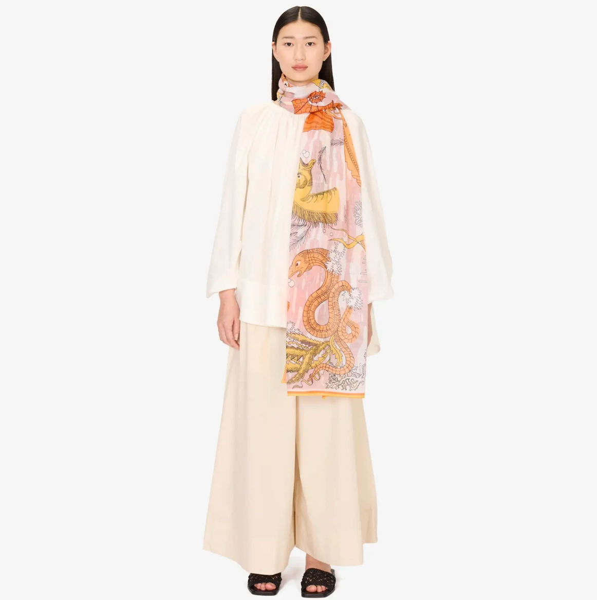 Inoui Editions Fantastique Wool Scarf - Big Bag NY