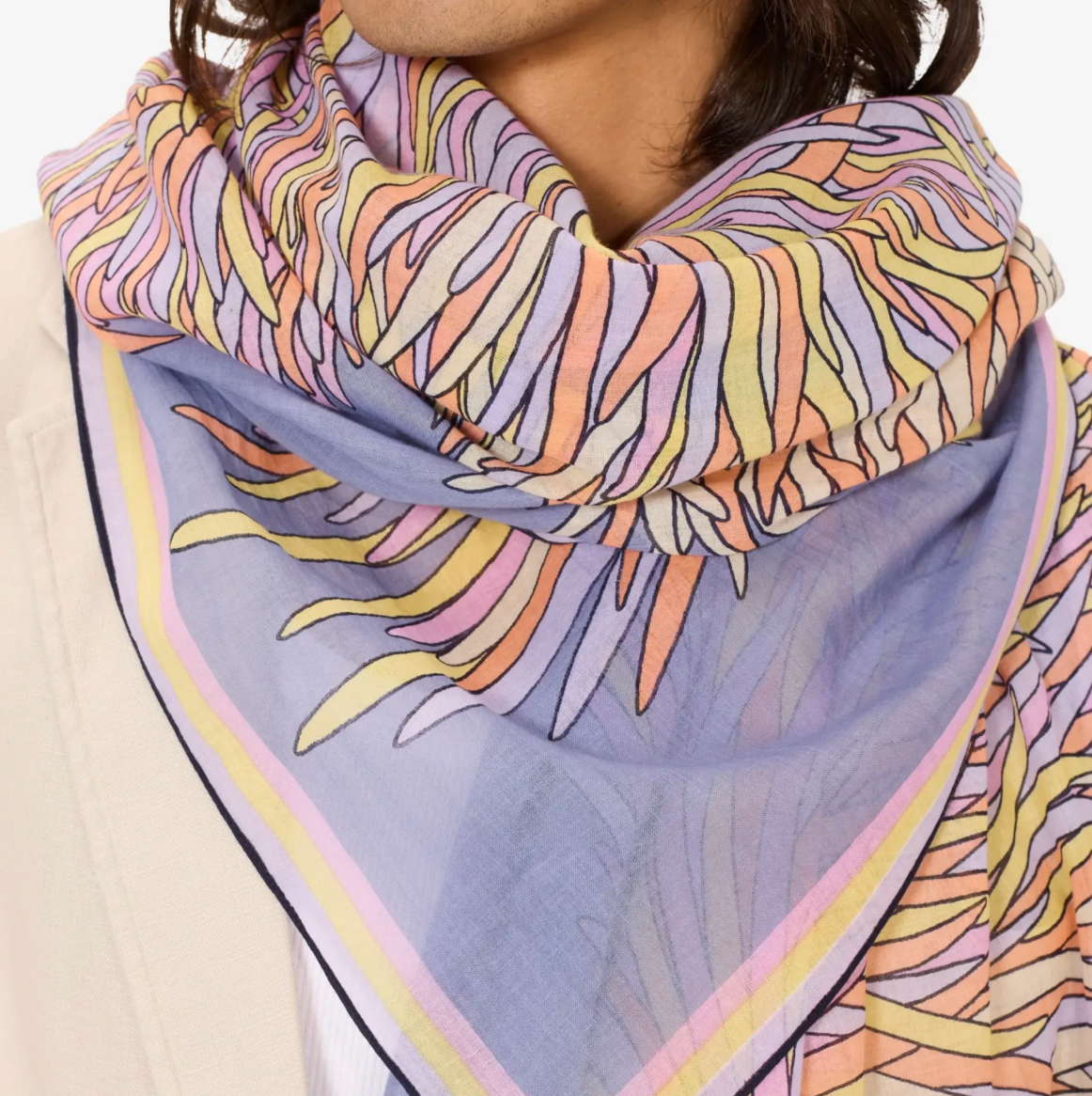 Inoui Editions Freddy Cotton Scarf - Big Bag NY
