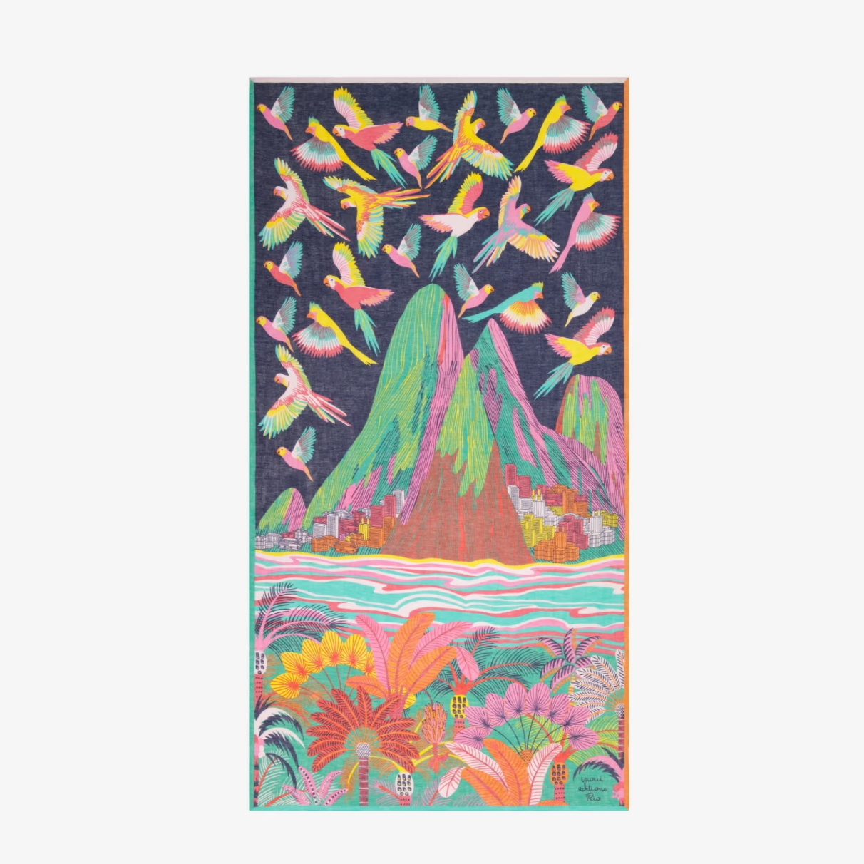 Inoui Editions Rio Scarf in Night - Big Bag NY