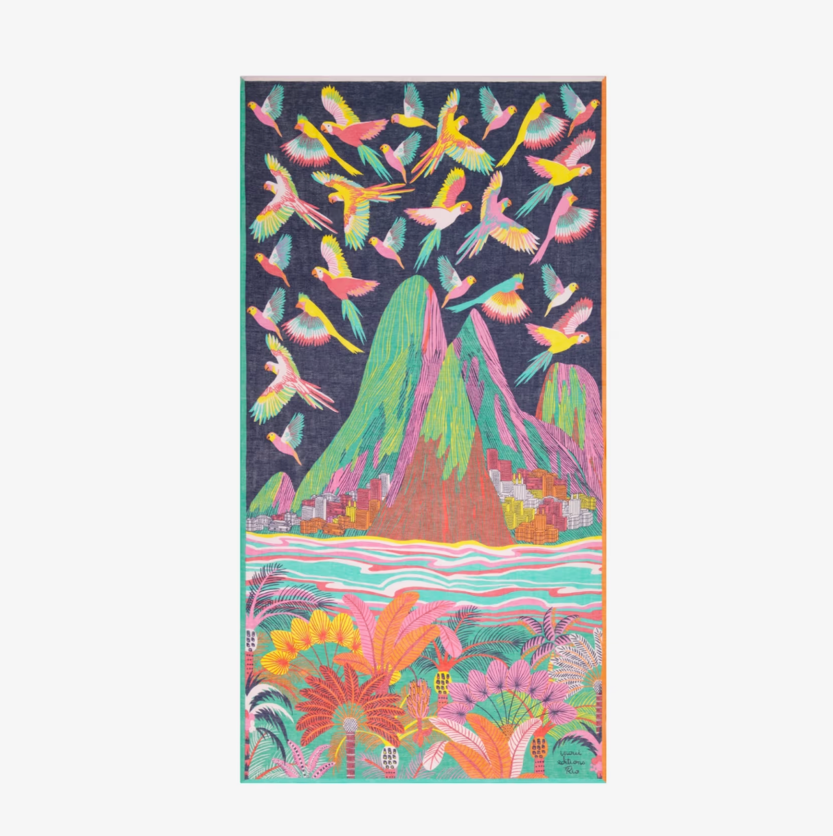 Inoui Editions Rio Scarf in Night - Big Bag NY