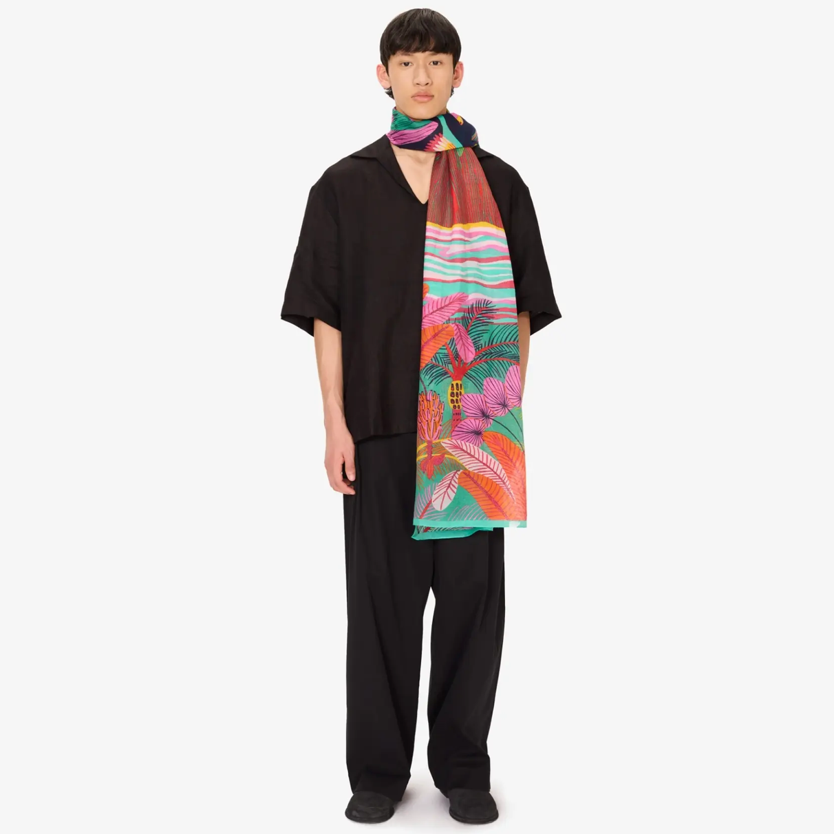 Inoui Editions Rio Scarf in Night - Big Bag NY