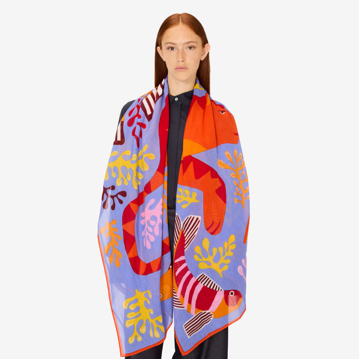 Inoui Editions Splash Wool Scarf
 - Big Bag NY