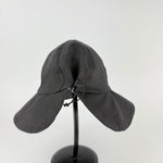 JD Dune Foldable Floppy Linen Sun Hat Black3-Big Bag NY