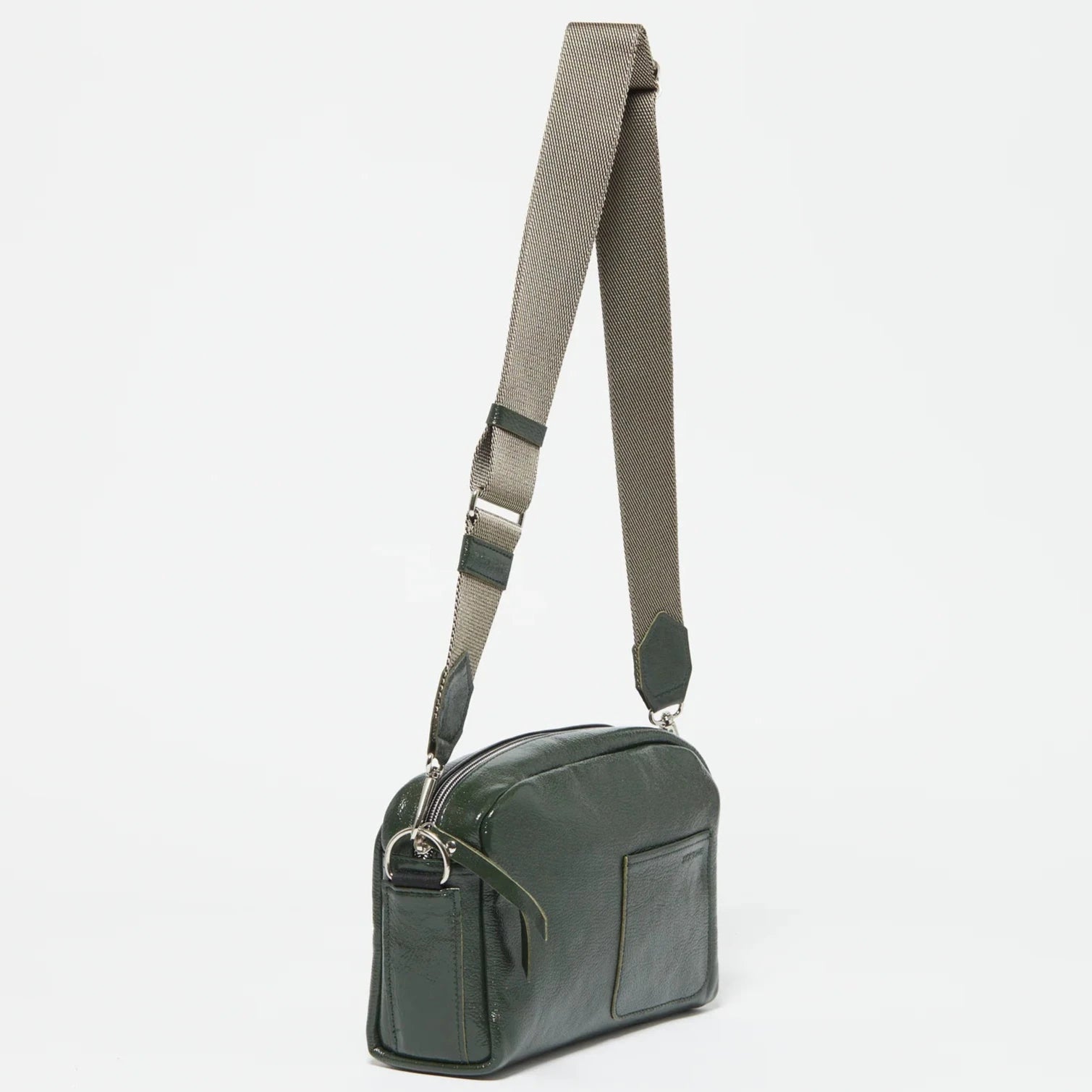 Jack Gomme ROCK Leather Shoulder Bag Mousse - Big Bag NY - New York, NY