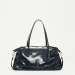 Jack Gomme ANAIS Linen Handbag in Deep - Big Bag NY