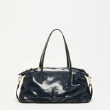 Jack Gomme ANAIS Linen Handbag in Deep - Big Bag NY
