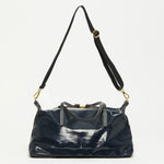 Jack Gomme ANAIS Linen Handbag in Deep - Big Bag NY