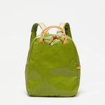 Jack Gomme LAMI Backpack Coated Linen Apple - Big Bag NY