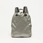Jack Gomme LAMI Backpack Coated Linen Silver - Big Bag NY