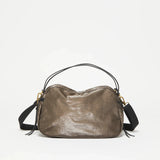 Jack Gomme Lewbowl Linen Bowling Bag in Chestnut - Big Bag NY