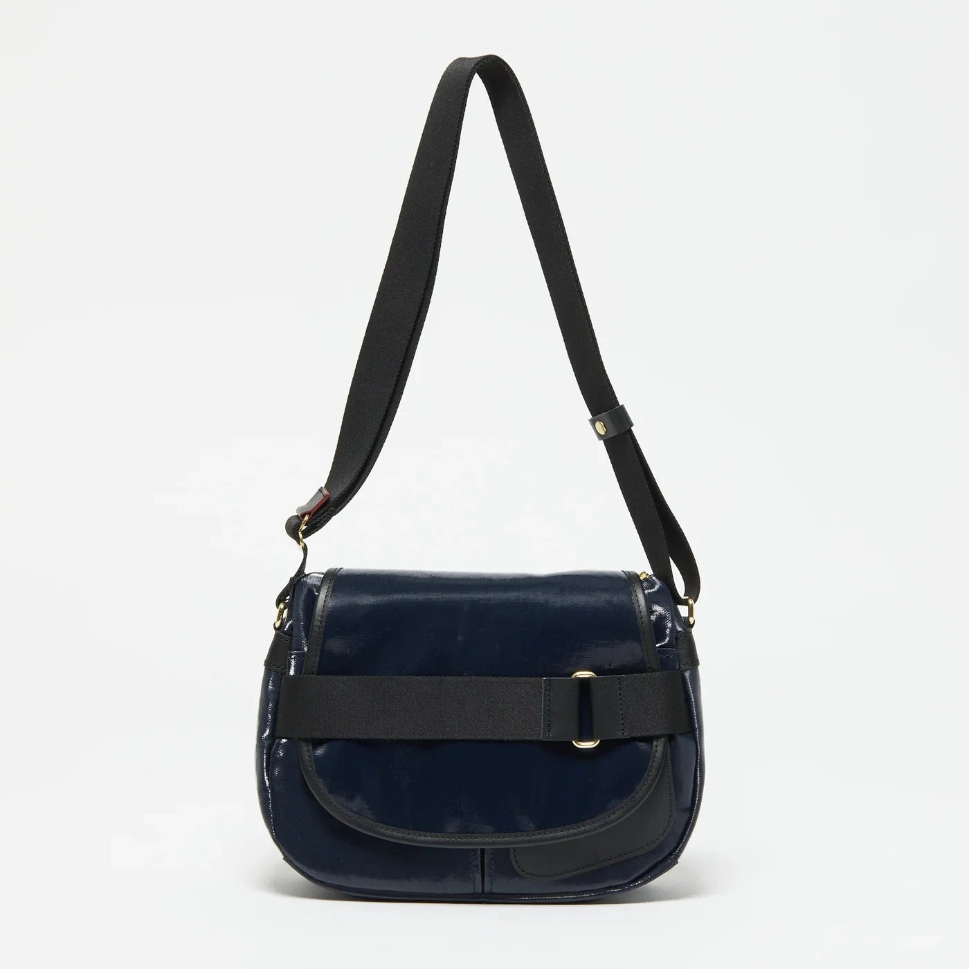 Jack Gomme PETIT GABY Linen Messenger Bag in Deep - Big Bag NY