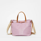Jack Gomme EMY Linen Tote Bag in Lilas - Big Bag NY