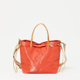 Jack Gomme EMY Tote Bag Coated Linen ToMATO - Big Bag NY