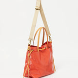 Jack Gomme EMY Tote Bag Coated Linen Tomato - Big Bag NY