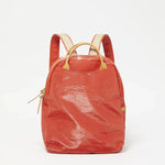 Jack Gomme LAMI Backpack Coated Linen Tomato - Big Bag NY