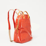 Jack Gomme LAMI Backpack Coated Linen Tomato - Big Bag NY