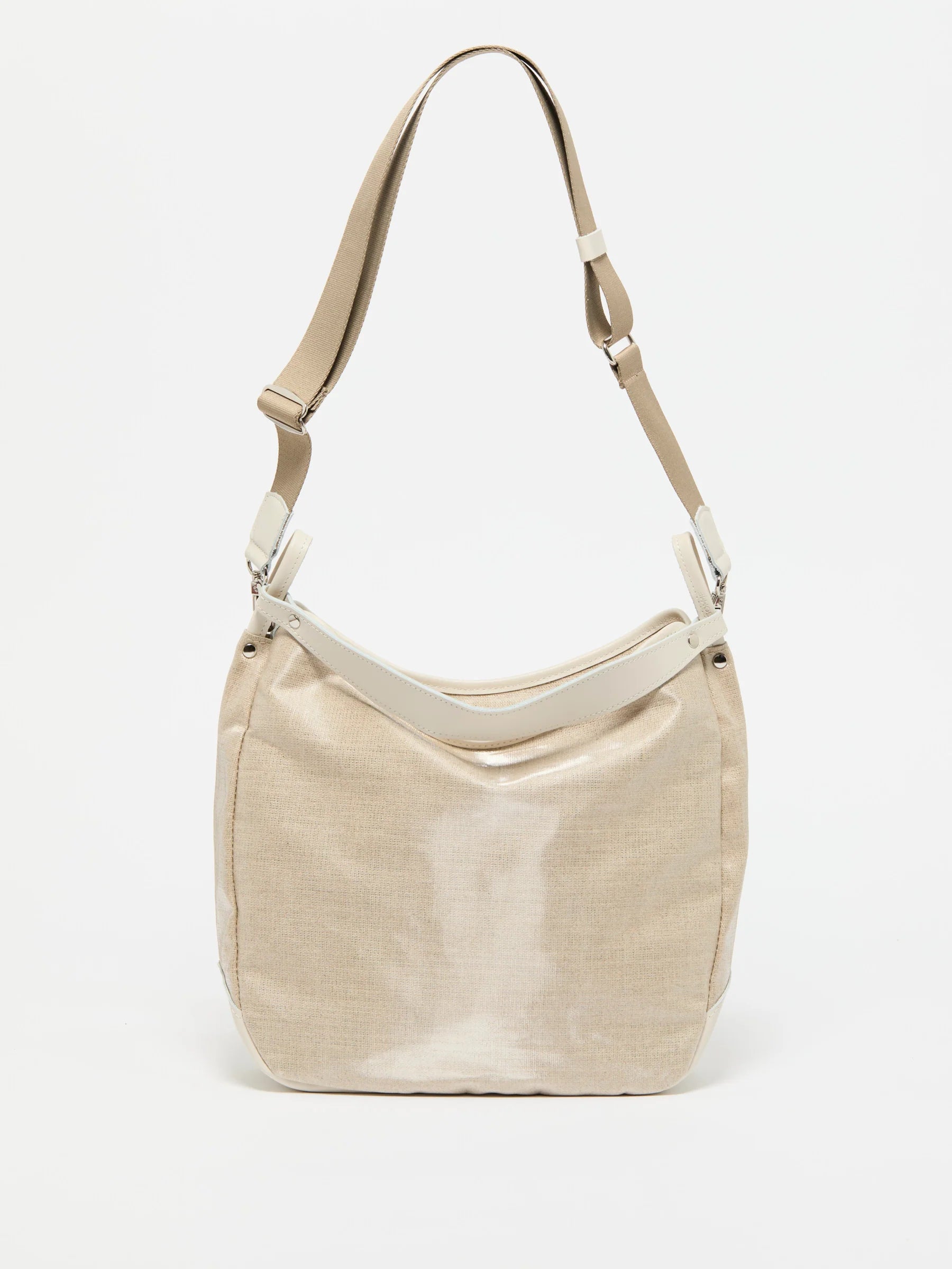 Jack Gomme BETH Sac Cabas Shopping Bag in Naturel/Off White - Big Bag NY