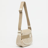 Jack Gomme PETIT GABY Linen Summer Messenger Bag in Naturel/OffWhite - Big Bag NY