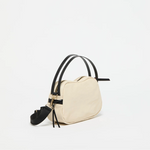 Jack Gomme LEBOWL XS Linen Bowling Bag in Crema - Big Bag NY