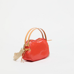 Jack Gomme LEBOWL XS Linen Bowling Bag in Tomato - Big Bag NY