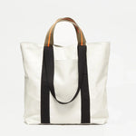 Jack Gomme CALVI Escape Tote Bag in White - Big Bag NY