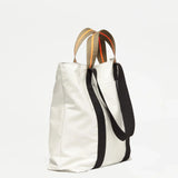 Jack Gomme CALVI Escape Tote Bag in White - Big Bag NY