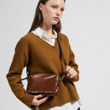 Mini Linen Shoulder and Crossbody Bag