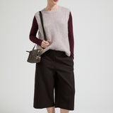 Jack Gomme Mini Linen Shoulder and Crossbody Bag - Big Bag NY