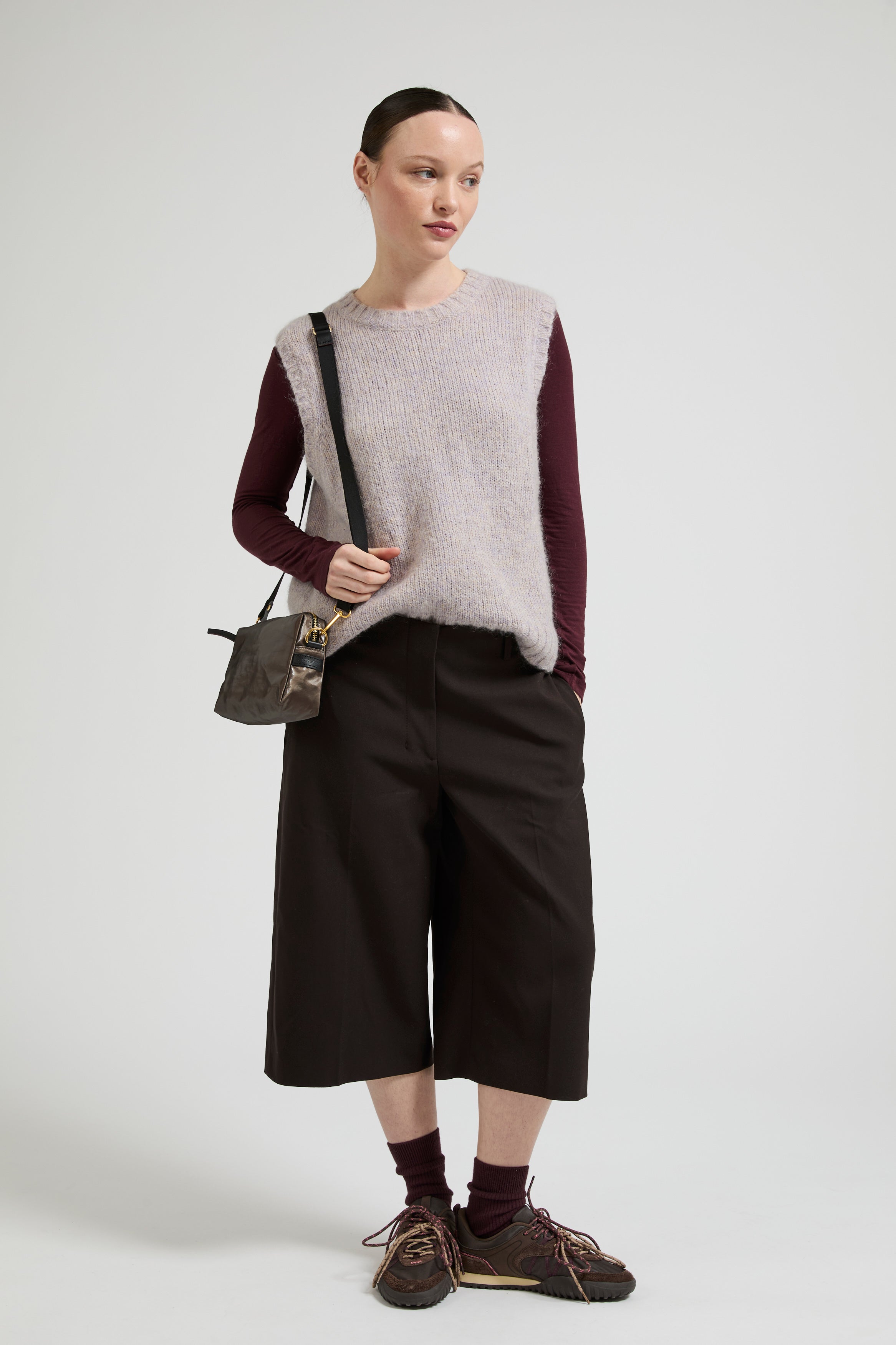 Jack Gomme Mini Linen Shoulder and Crossbody Bag - Big Bag NY