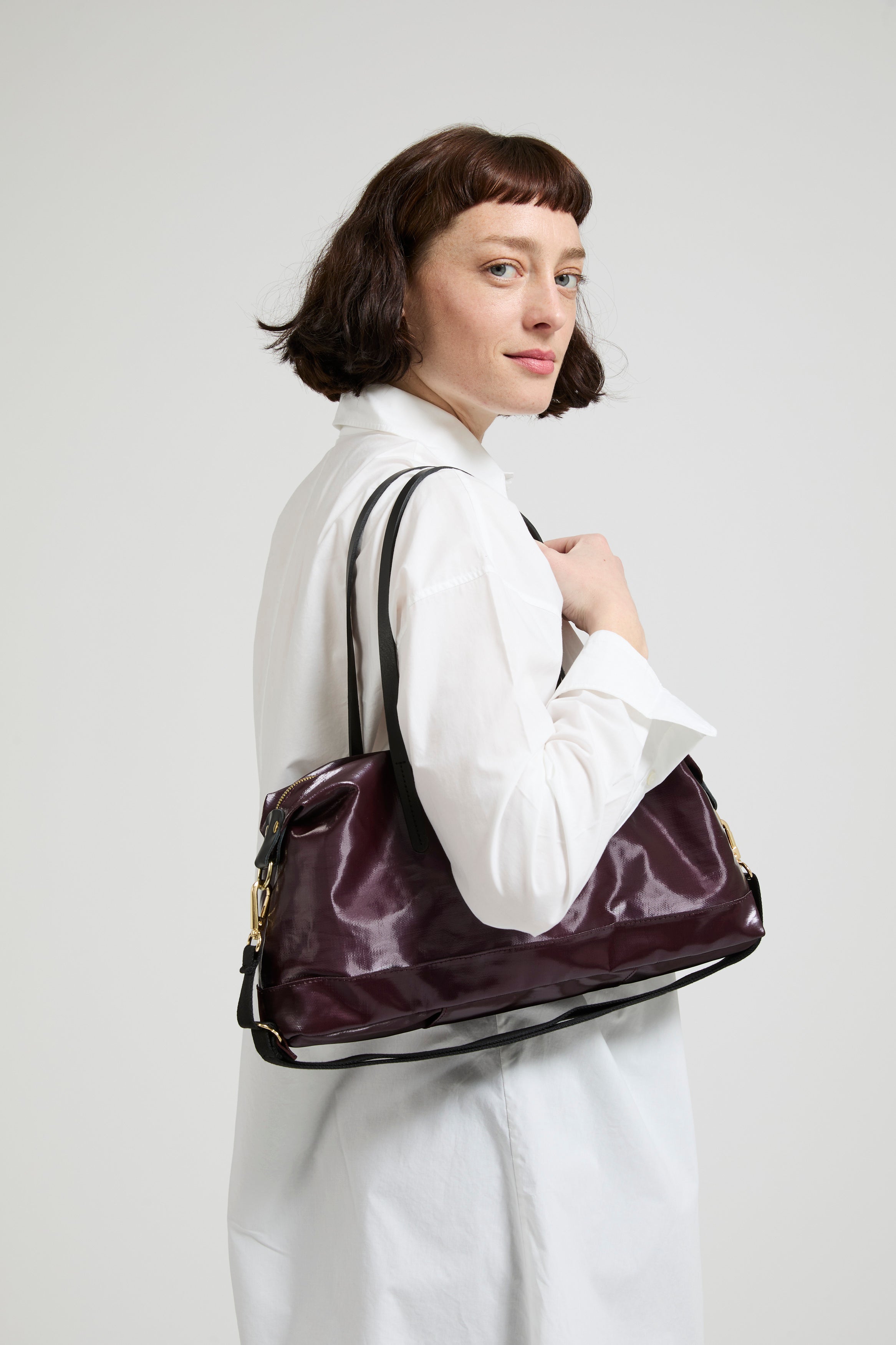 Jack Gomme ANAIS Linen Handbag - Big Bag NY