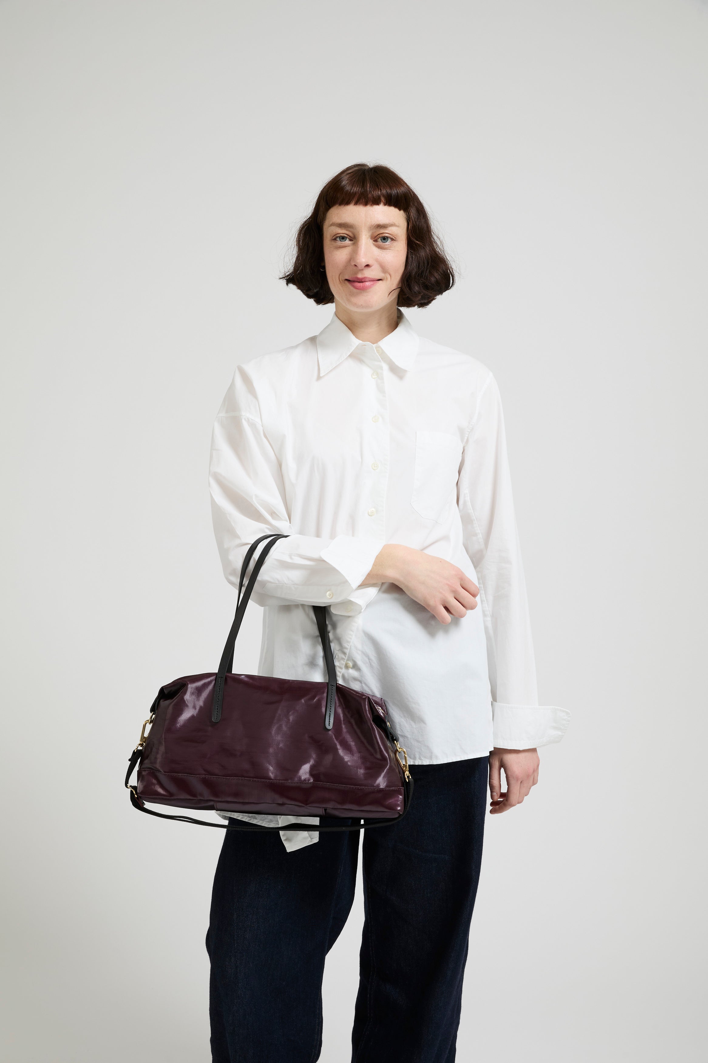 Jack Gomme ANAIS Linen Handbag - Big Bag NY