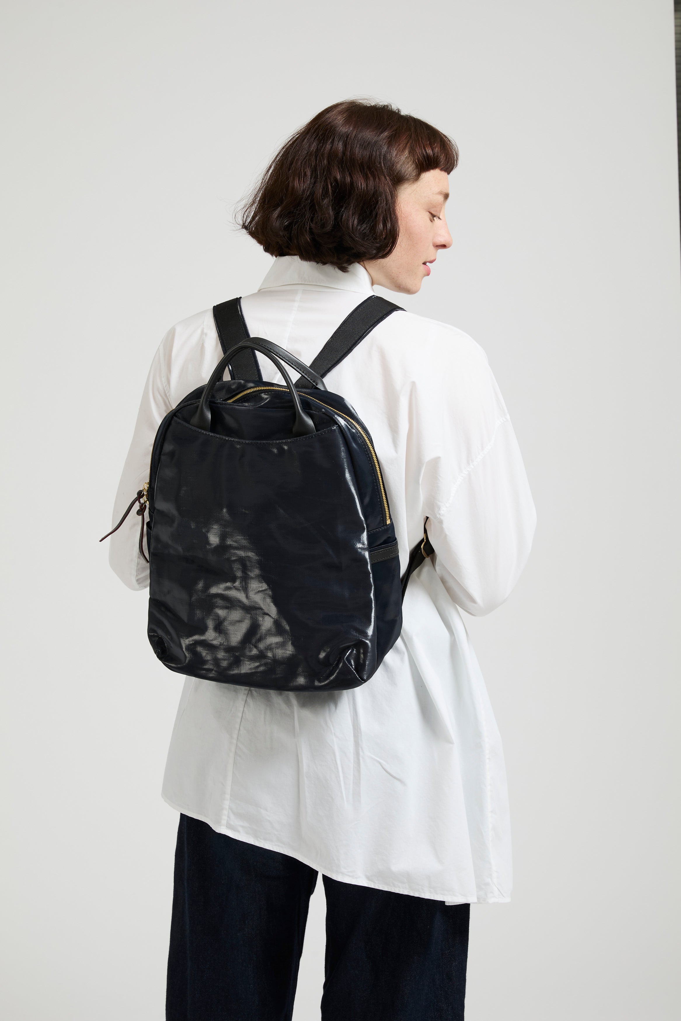 Jack Gomme Lami Linen Backpack - Big Bag NY