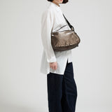 Jack Gomme Lewbowl Linen Bowling Bag in Chestnut - Big Bag NY