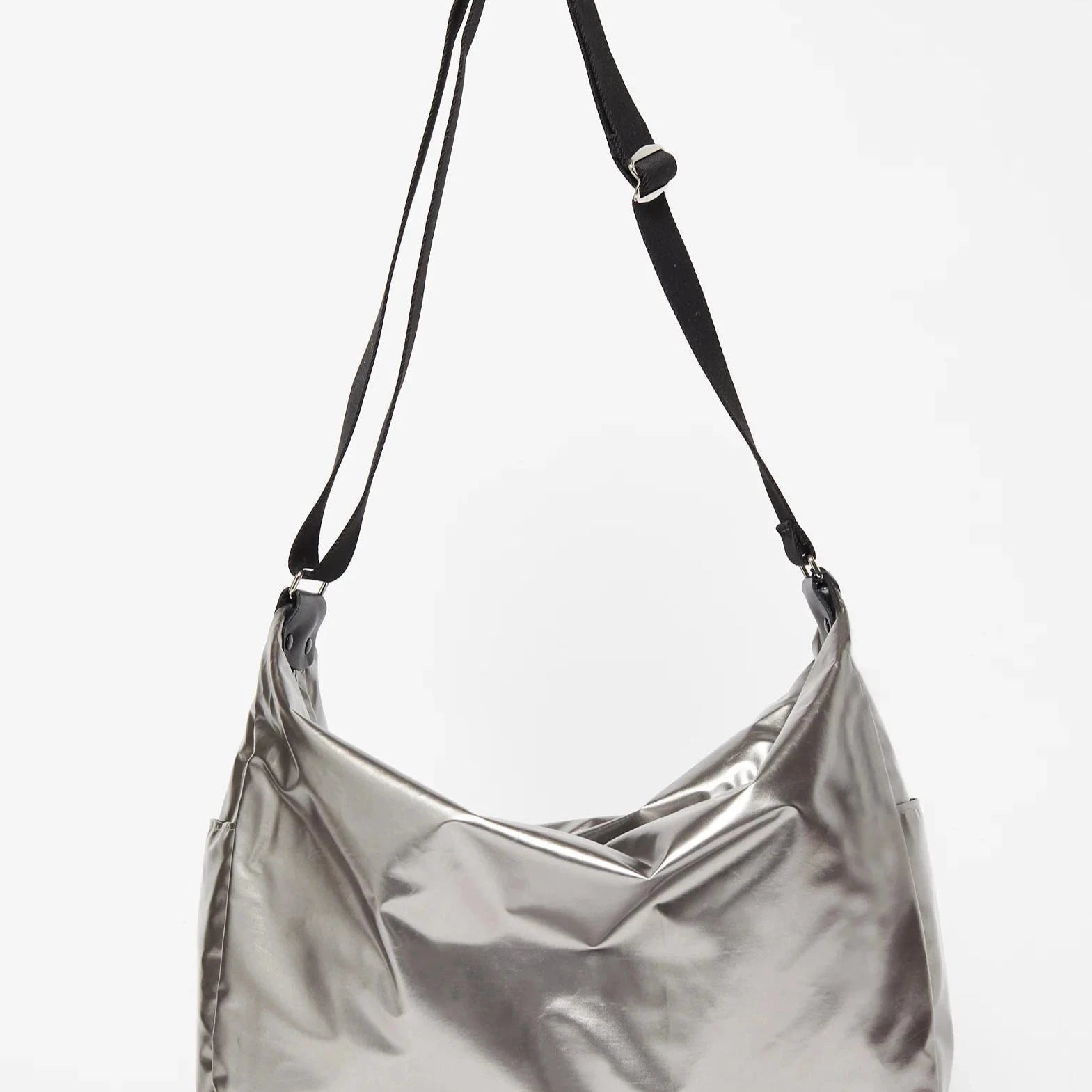 Jack Gomme Original Joy Large Crossbody Bag Metal- Big Bag NY