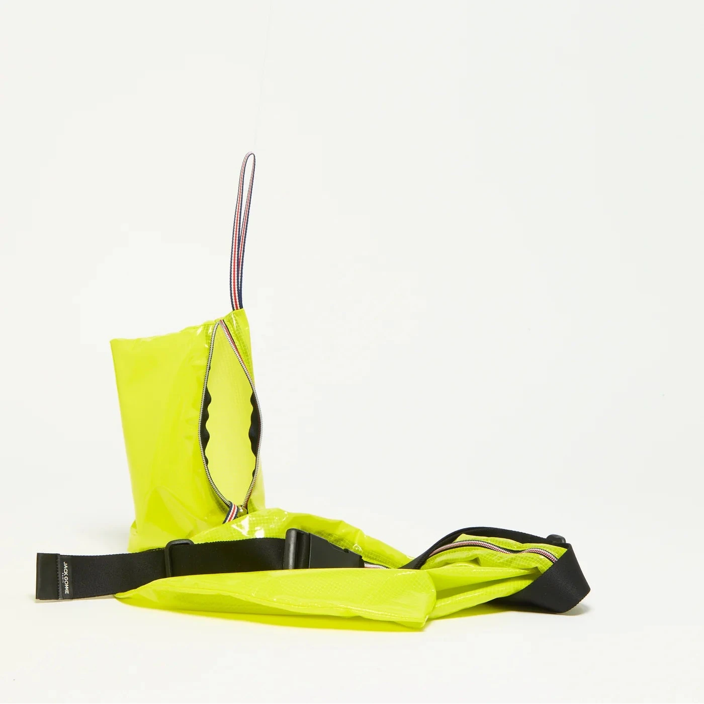 Jack Gomme LUNA X-Light Large Half Moon Bag in Yellow - Big Bag NY