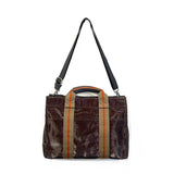 Jack Gomme Light Premium ERNEST M Tote in Brown - Big Bag NY