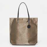Jack Gomme AMIE Linen Tote Bag Chestnut - Big Bag NY