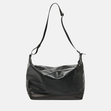 Jack Gomme ARTI Light Leather Shoulder Bag in Noir - Big Bag NY