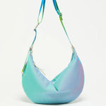 Jack Gomme Demi-Lune Luna Neon Shoulder Bag in Colibri - Big Bag NY